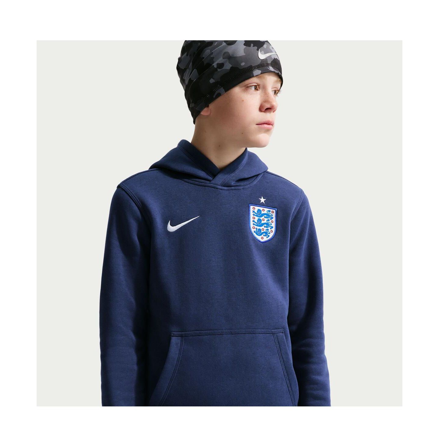 Детское худи Nike Navy England National Team Club — фото 4