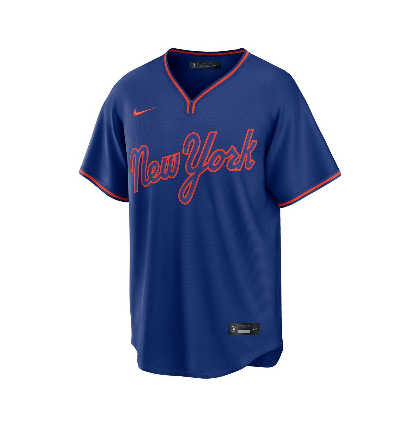 Мужской топ Nike Juan Soto Royal New York Mets Alternate Replica Jersey — фото 2