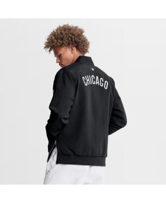 ナイキ　シカゴ ホワイトソックス　オーセンティック　ダグアウト ジャケット　S Nike Men's Black Chicago White Sox Authentic Collection Dugout