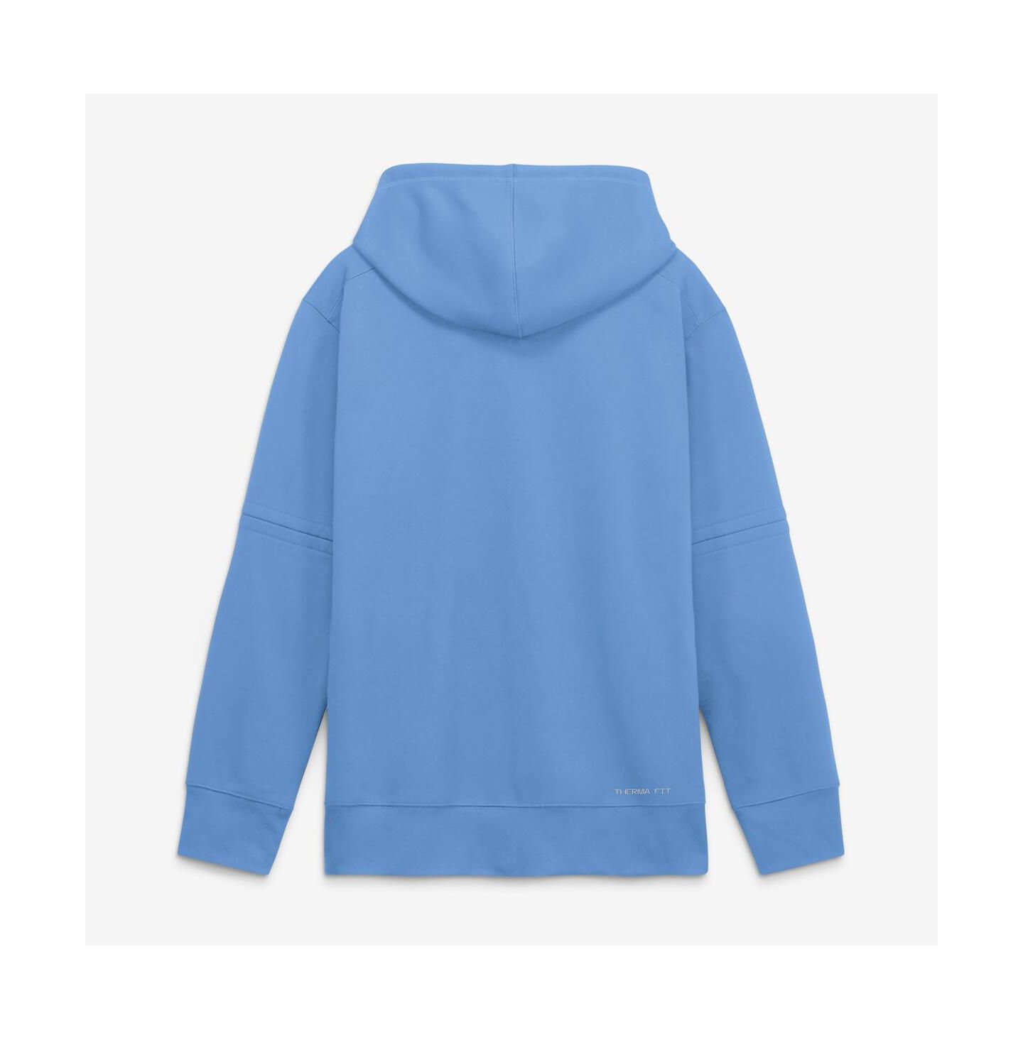 Мужское худи Nike Light Blue Chicago Cubs Authentic Collection Therma-FIT — фото 2