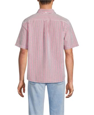 Men's Short Sleeve Seersucker Shirt