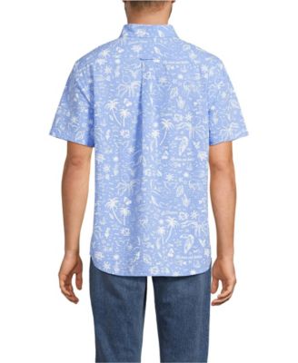 Men's Short Sleeve Seersucker Shirt