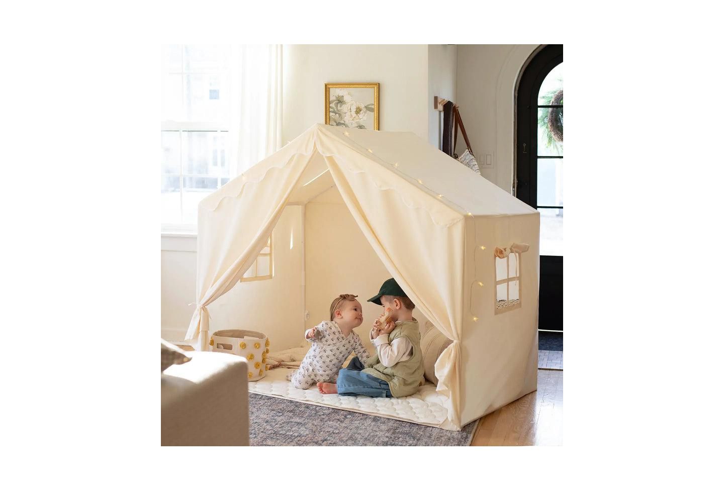 Детские игрушки Tiny Land Cozy Cabin Star Lights, 3-Piece Play Tent, Ages 3+ — фото 9
