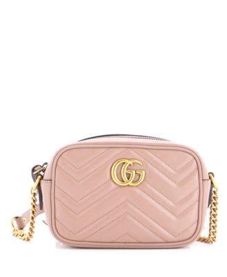 Mini GG Marmont Shoulder Bag Matelasse Leather