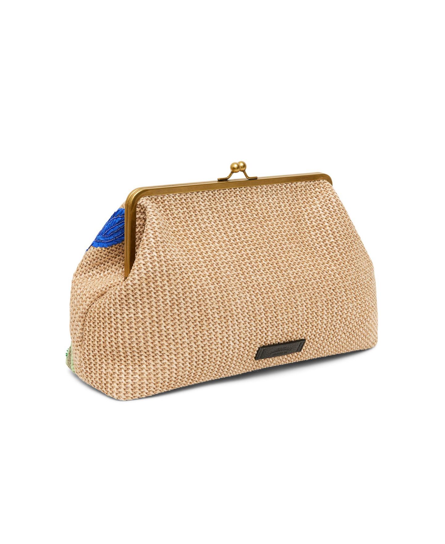 Женский клатч American Leather Co. Grace Oversized Novelty Clutch, цвет: Средний синий — фото 3