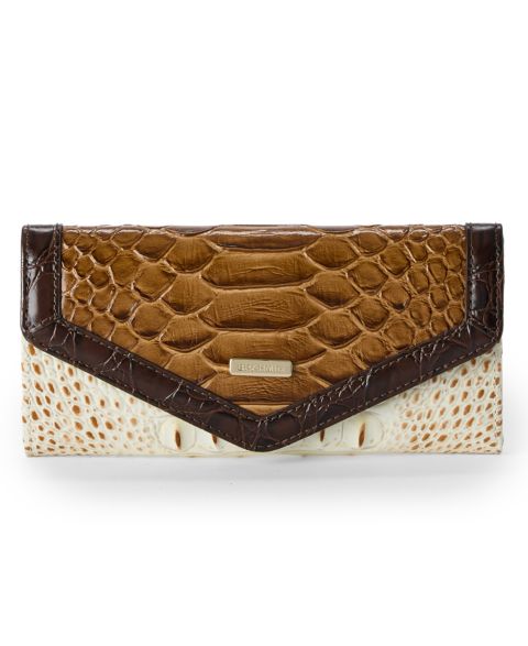 Brahmin Veronica Rambla Leather Envelope Wallet