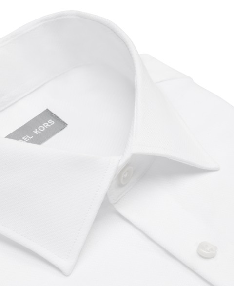 Мужские платья Michael Kors Men's Regular-Fit Ultra Wrinkle Free Stretch Dress Shirt