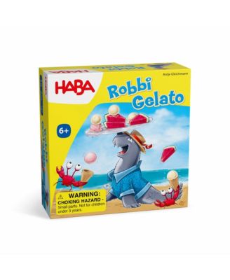 Robbi Gelato - Kids Board Games for Ages 6 and up and Family Games for Kids and Adults, Wobbly Seal Balancing and Stacking Fun