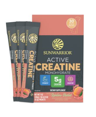Active Creatine Rainbow Sherbet 201g | 30 Packets | 5g Creatine