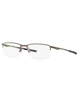 Rectangle Men's Socket 5.5 Eyeglasses, OX3218