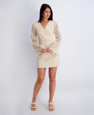white short dress strapless Juliette Ruched Strapless Mini Dress  Shop American Threads Women's Trendy Online Boutique White / L