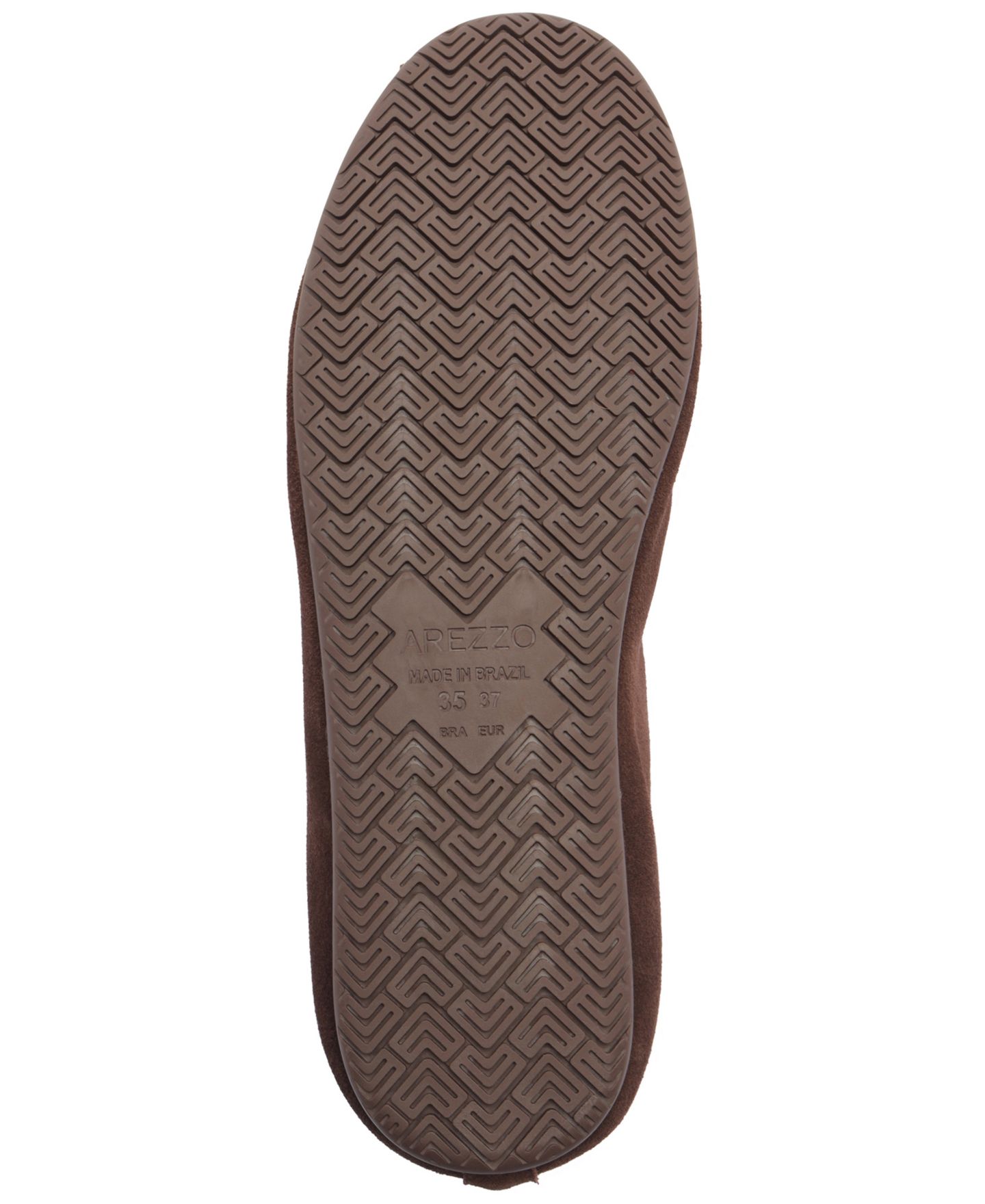 Женские кроссовки Arezzo Maureen Flat Round Toe, цвет: Какао — фото 5