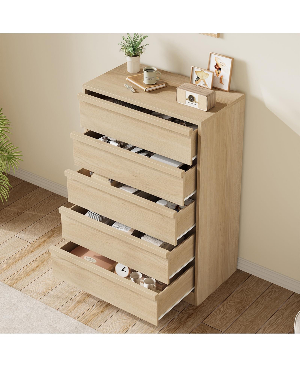 gaomon Drawer Dresser for Bedroom