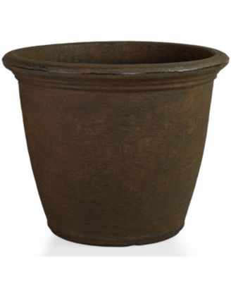 Weather-Resistant Double-Walled Anjelica Outdoor Flower Pot Planter - 20"