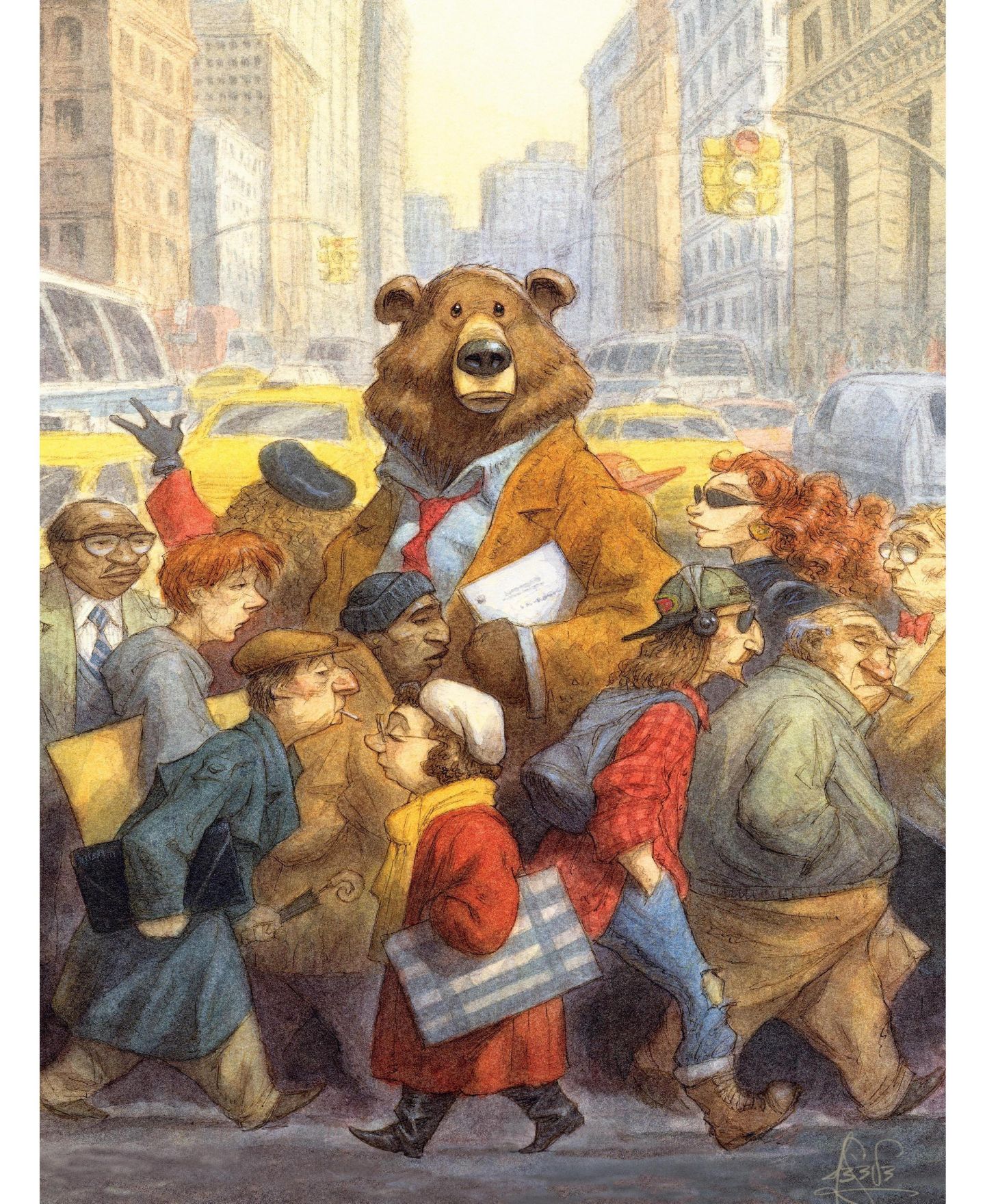 Детский пазл New York Puzzle Company City Bear 1000 Piece Puzzle — фото 3