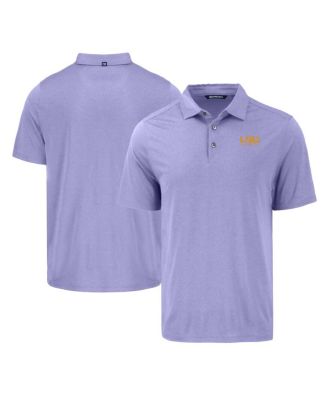 Men's Purple LSU Tigers Coastline Epic Comfort Eco Polo Shirt