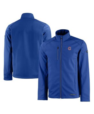 Men's Royal Chicago Cubs Evoke Eco Softshell Full-Zip Jacket