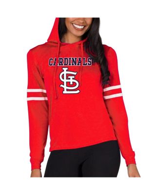 Women's Red St. Louis Cardinals Marathon Lightweight Lounge Pullover Hoodie