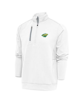 Men's White Minnesota Wild Special Edition 2.0 Generation Quarter-Zip Pullover