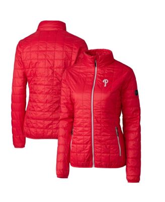 Women's Red Philadelphia Phillies Rainier PrimaLoft Eco Full-Zip Puffer Jacket