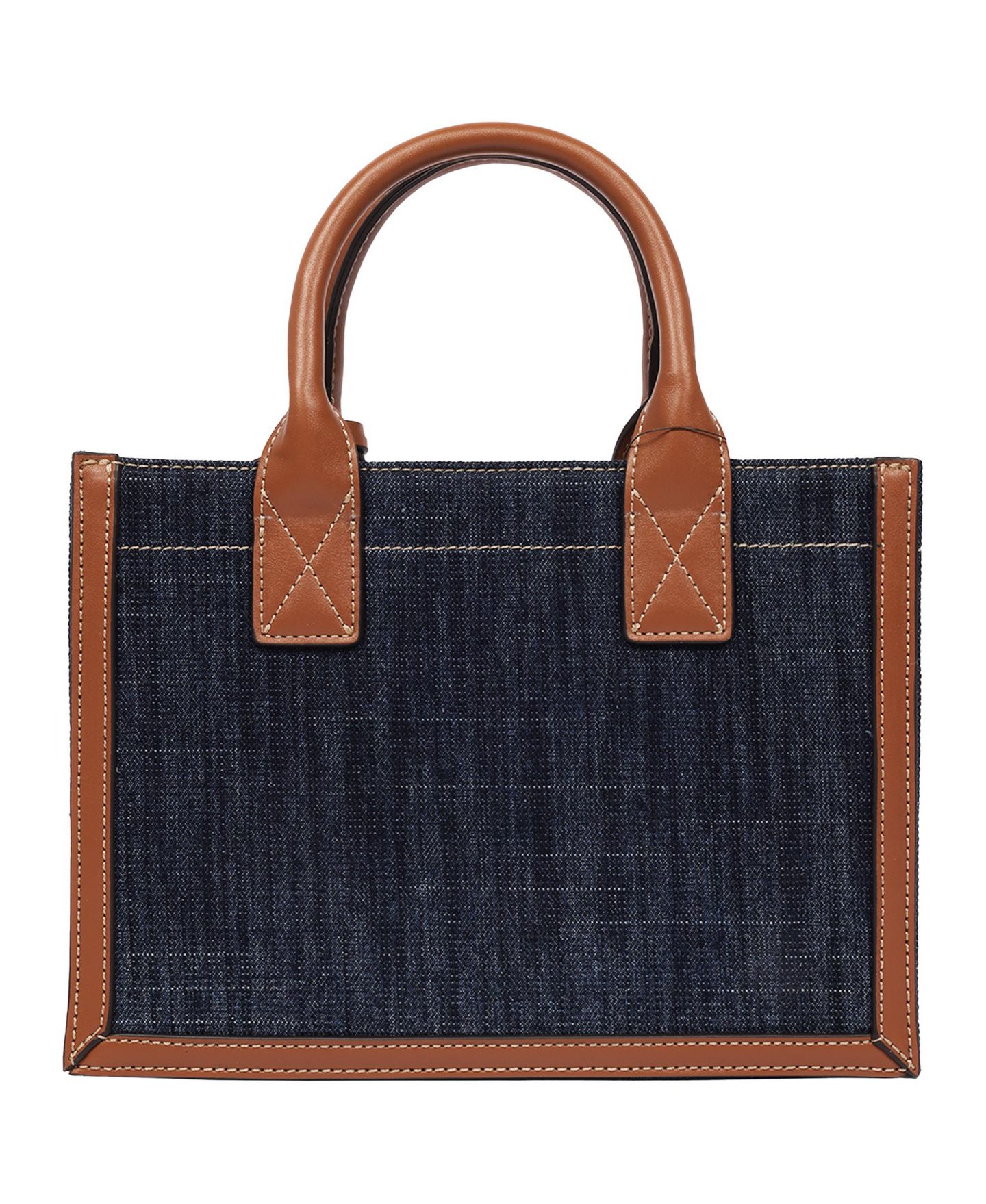Женская сумка True Religion Modern Edge Denim Tote, цвет: Коньячный — фото 4