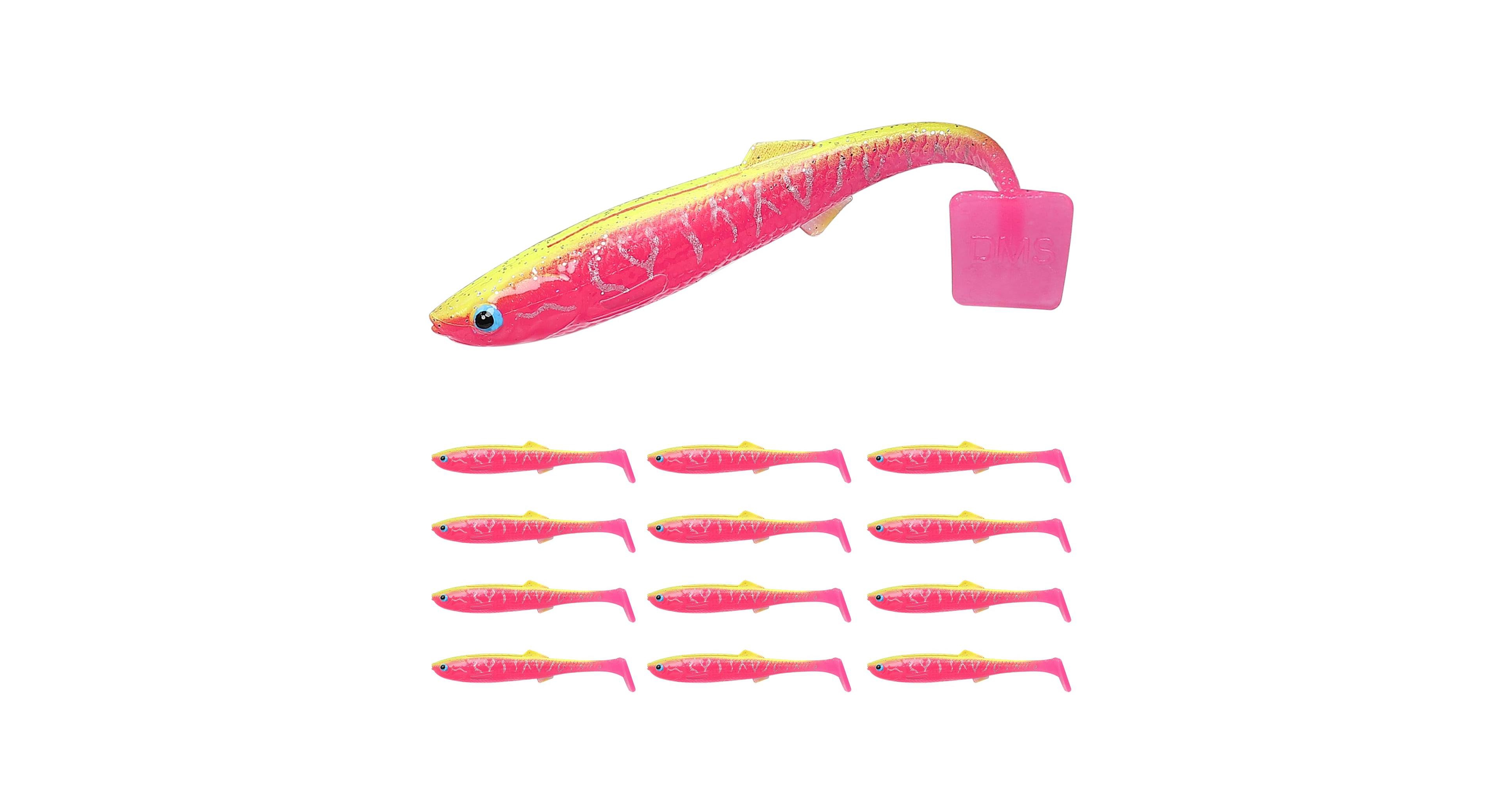 Gnuadz Easy Catch Pre-rigged Soft Swimbaits Vibrating Action Bass Fishing Lures