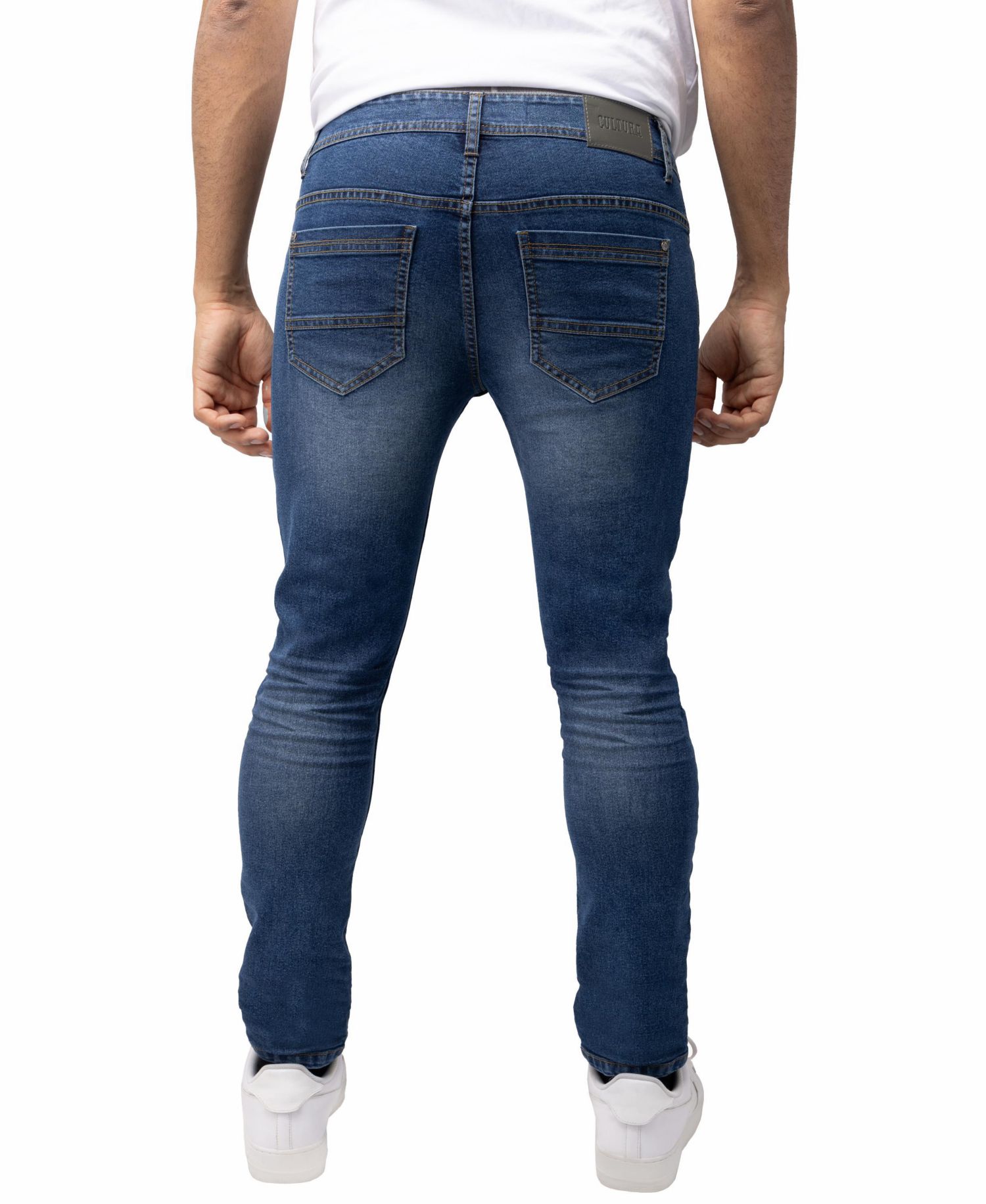CULTURA Men's Slim Fit Jeans