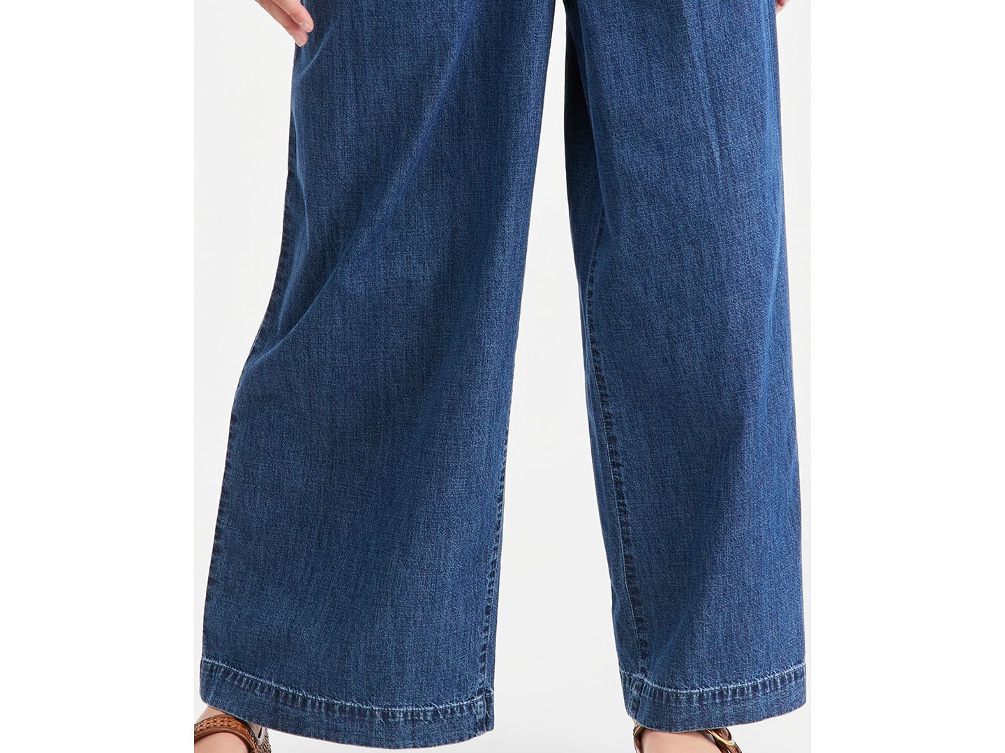 Женские джинсы On 34th Denim High Rise Wide Leg Trouser, цвет: Пляжный — фото 5