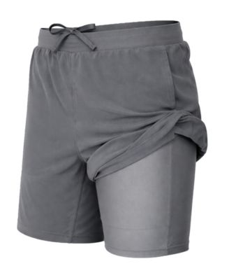 Men's Regular-Fit Stretch Running Shorts