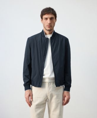 Men's Lightweight Water-Repellent Bomber Jacket