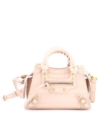 Nano Neo Classic City Bag Embossed Leather