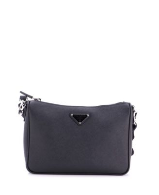 Small Re-Edition Zip Messenger Bag Saffiano Leather