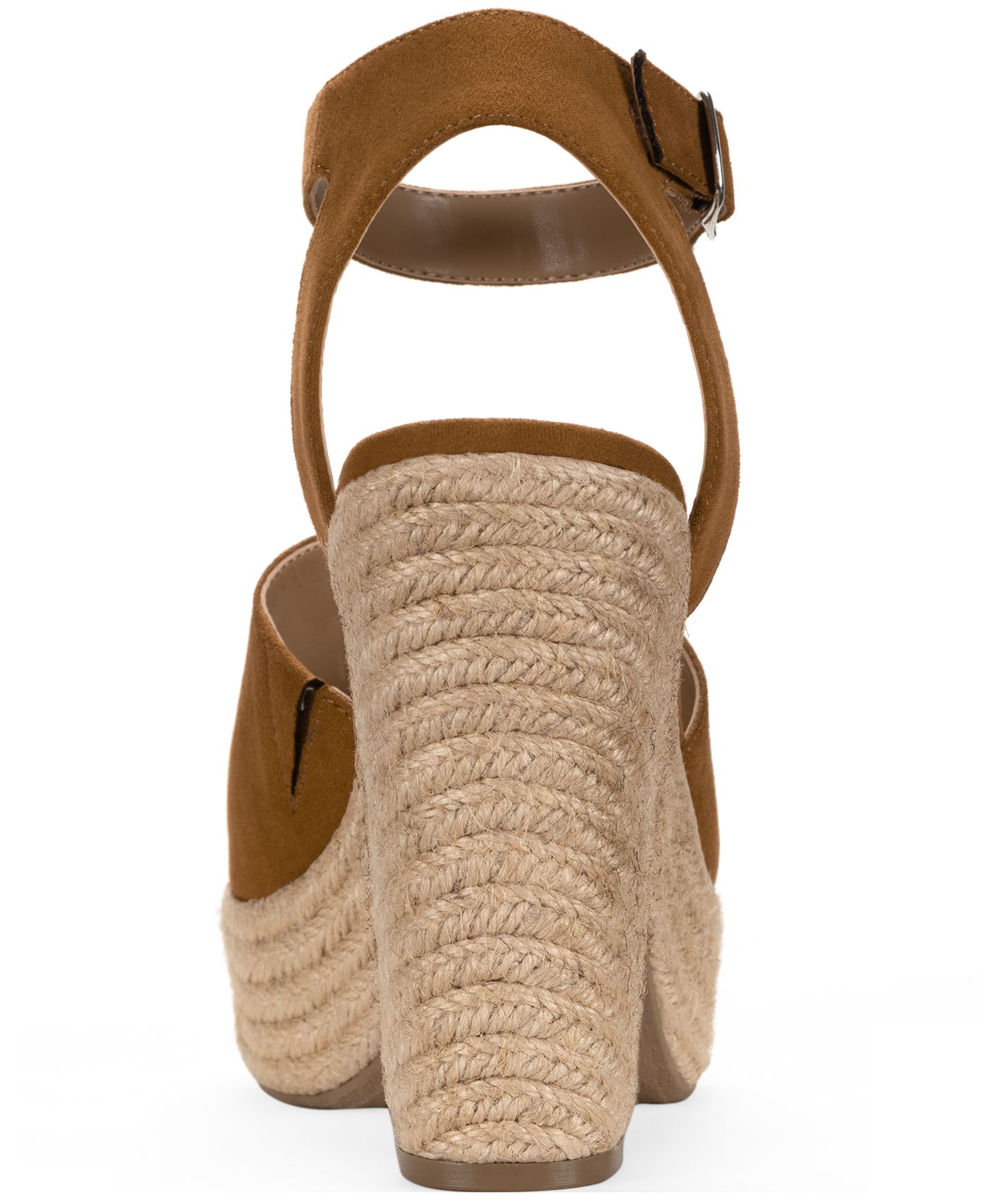 Женские сандалии Wild Pair Victoire Espadrille Block Heel Dress Sandals, цвет: Коричневый — фото 3
