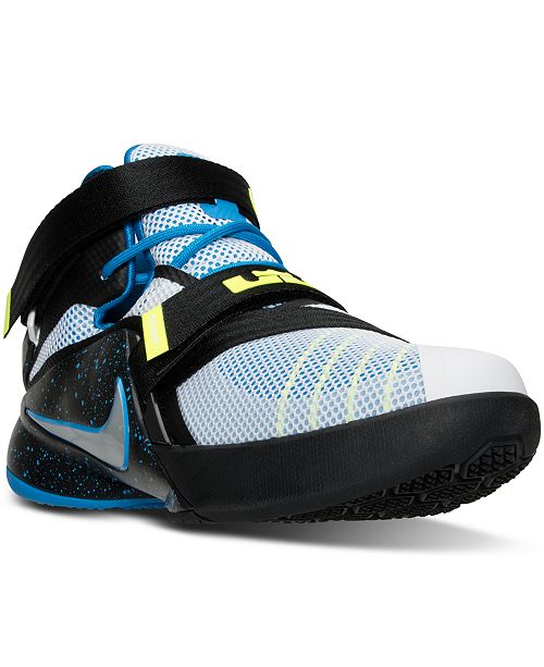 Nike Big Boys Lebron Soldier 9 Basketball Sneakers From Finish