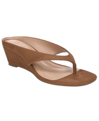 Women's Carliee Thong Wedge Sandals