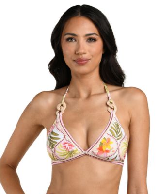 Women's Palm Nouveau V-Neck Bikini Top