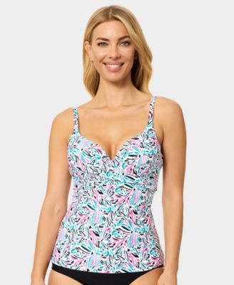 Women's Gemini Underwire V-Neck Tankini Top