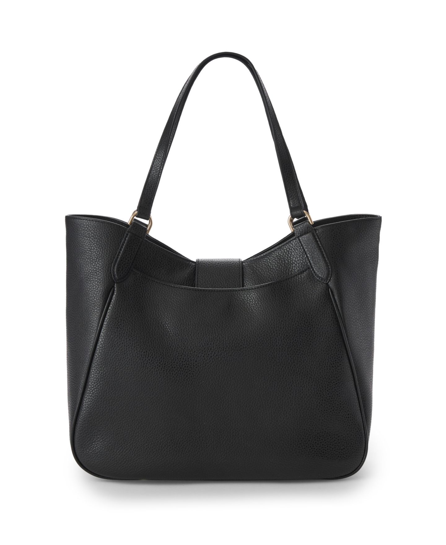 Женская сумка Brahmin Aliza Basel Large Leather Tote Handbag, цвет: Чёрный — фото 2