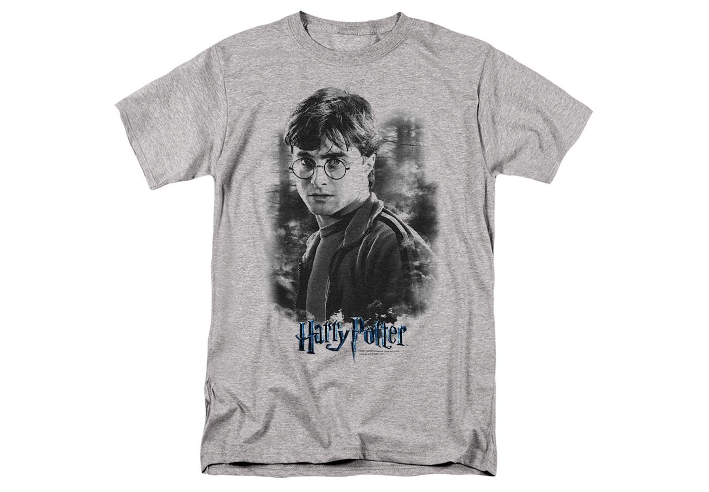 Мужская футболка Harry Potter Harry in The Woods, цвет: Меланжевый — фото 1