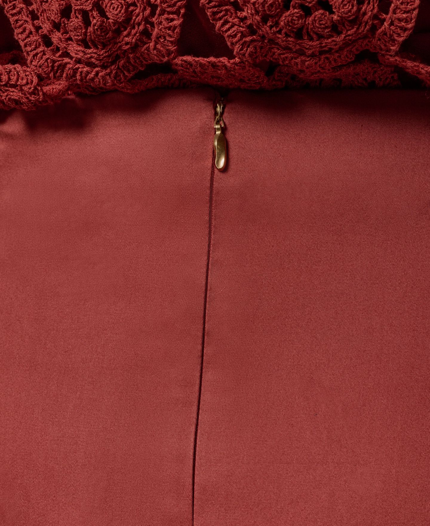 Женская юбка Donna Karan New York Back Zipper Pleated Midi, цвет: Sunbaked — фото 8