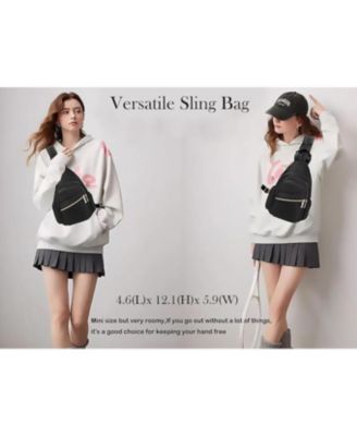 crossbody mini small travel sling bags backpack Xsecnua Bag Convertible for Women, Cross Body Bag Sling Backpack for Hiking Daypack : Clothing, Shoes & Jewelry 15.3 x 7.5 x 3.5 inches / 39 x 19 x 9 cm (L x W x H) Crossbody Mini Nylon Backpack GERsome