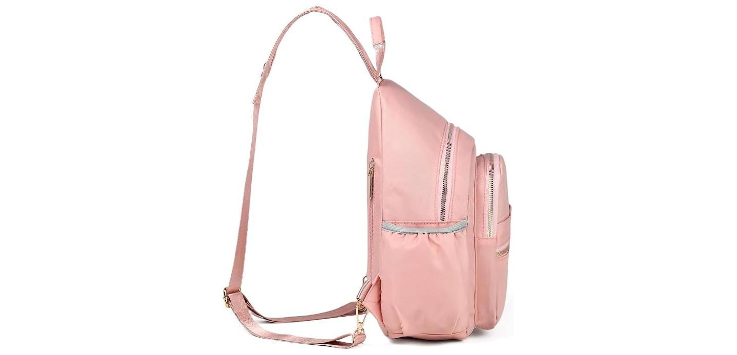 Рюкзак Urbanmax Small Crossbody Sling Bag for Women, Mini Sling Convertible, Chest Bag for Hiking Daypack, цвет: Розовый, вариант 1 — фото 5