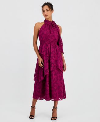 Women's Tiered Midi Dress