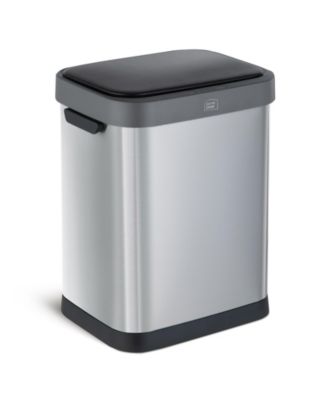 11 Gallon Sensor Kitchen Trash Can with Motion Sensor Lid and Touch Controls, Stainless Steel, Silver