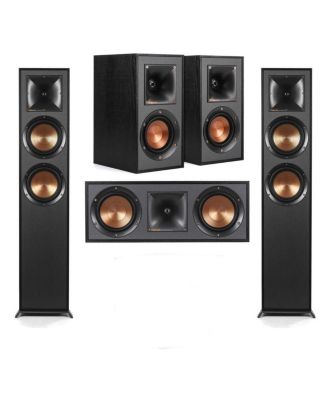 Reference R-625FA 5.0 Home Theater Pack,  Textured Wood Grain Vinyl