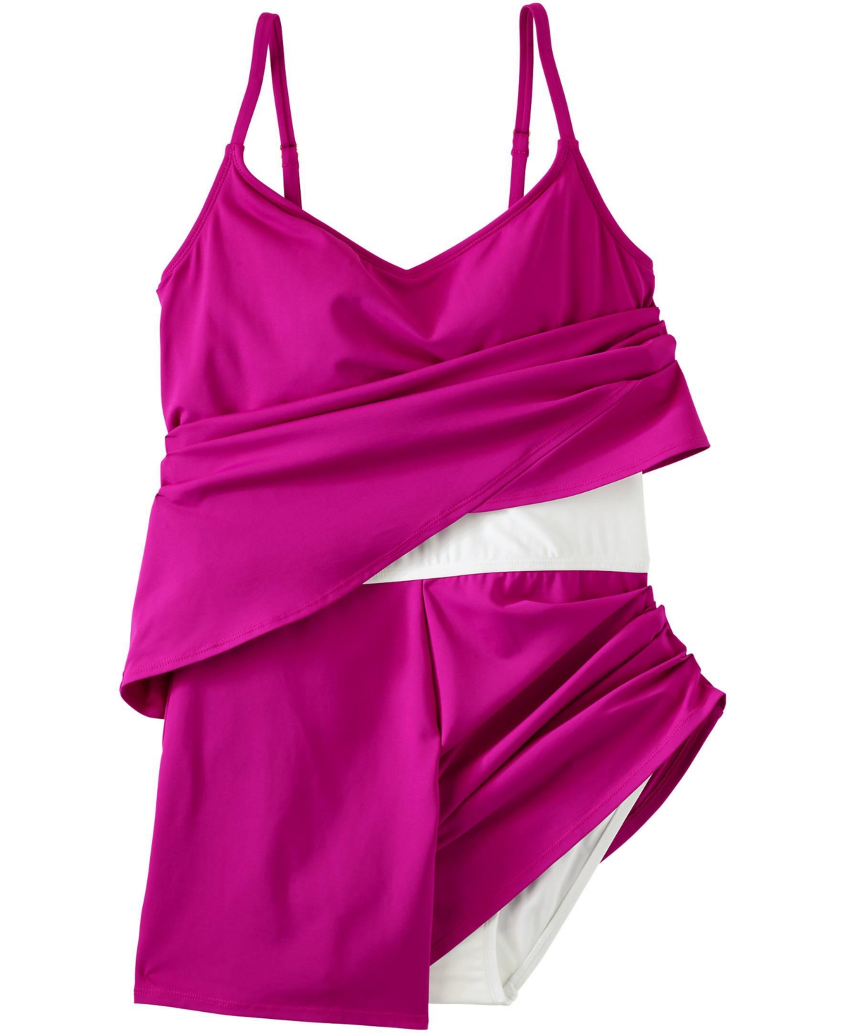 Lands' End Plus Tulip Romper Swimsuit