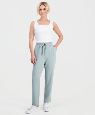 Petite Luxsoft French Terry Fleece Sweatpants