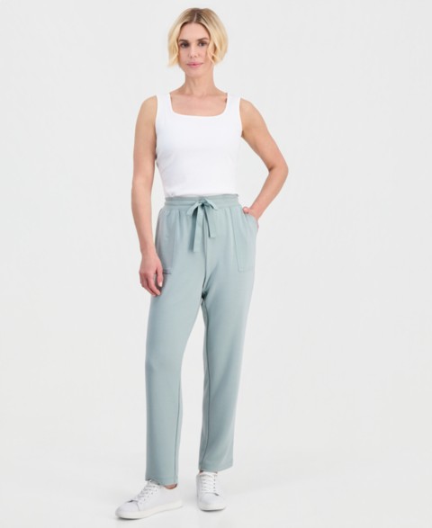 Женские Style & Co Petite Luxsoft French Terry Fleece Sweatpants