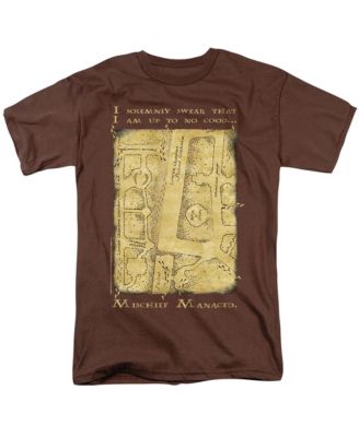 Men's Marauders Map Interior Words T-Shirt