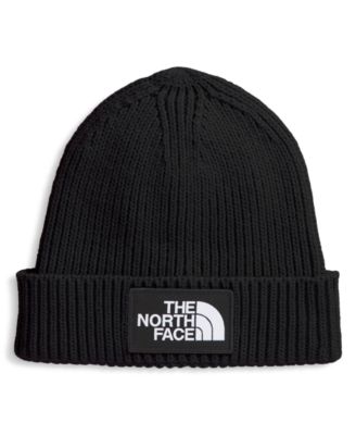 The North Face Baby Boy's logo box beanie - TNF Black